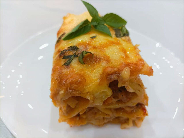 Cannelloni with Mince
