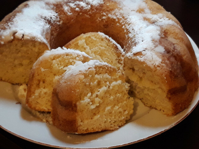 Gluten-Free Cornflour Sponge Cake