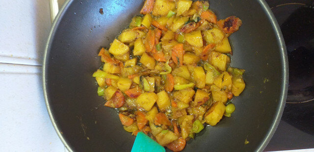 Vegetables with Curry