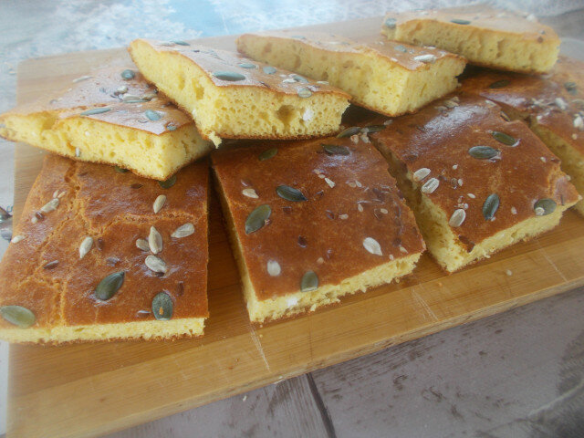 Cornbread with Seeds