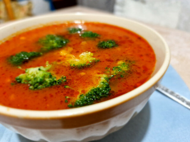 Broccoli and Tomato Soup