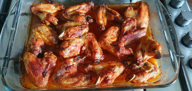 Juicy Oven-Baked Chicken Wings