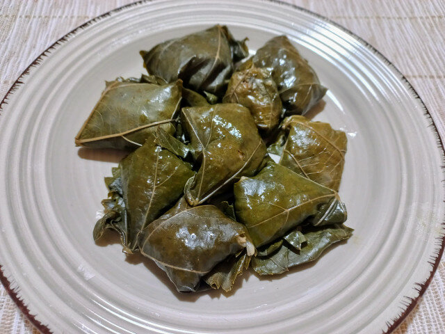 Vegan Vine Dolmades with Dried Spices