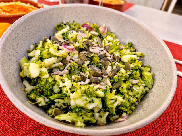 Raw Broccoli Salad