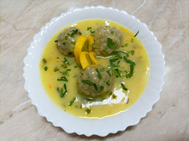 Fricassee with Meatballs