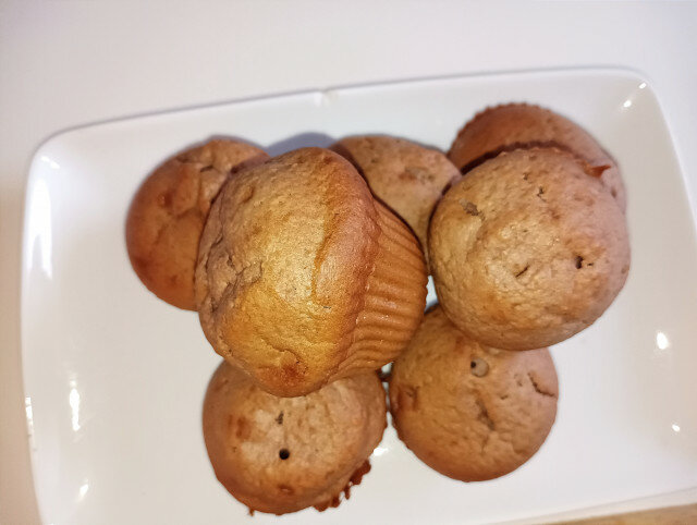 Chocolate Cupcakes with Oatmeal