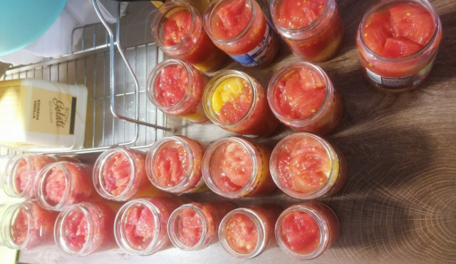 Tomatoes for Cooking in Jars