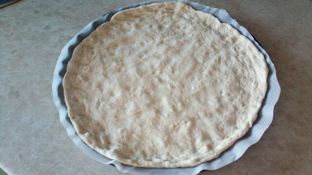 Dough for a Thin and Crispy Pizza