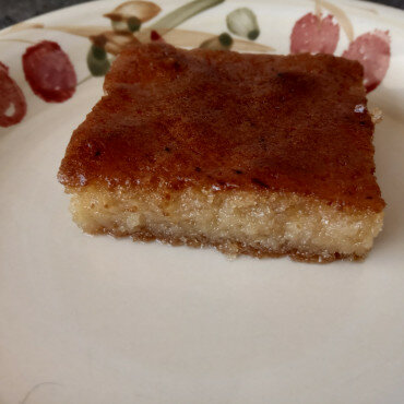Homemade Revani Cake from the Old Cookbooks
