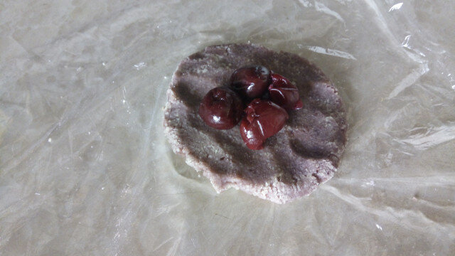 Red Bean and Cherry Truffles