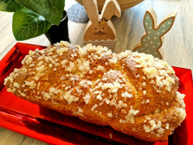 Egg and Lactose Free Easter Bread