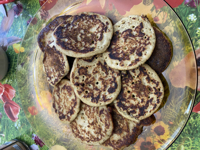 Pancakes with Coconut Flour and Milk