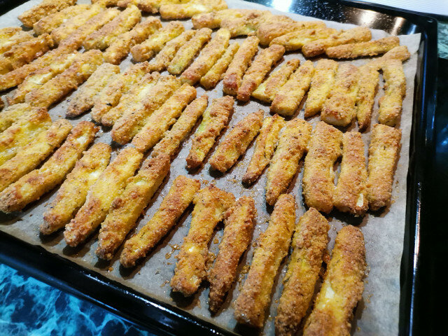 Crispy Breaded Zucchini Sticks