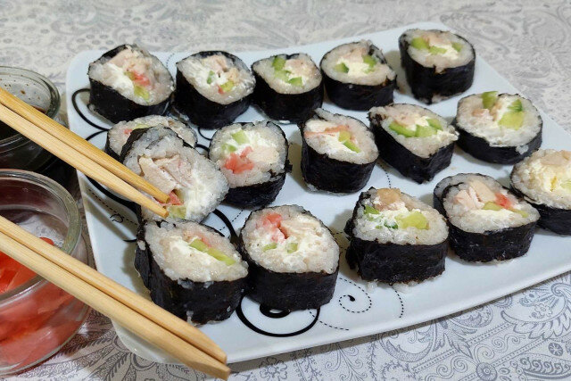 Sushi with Herring