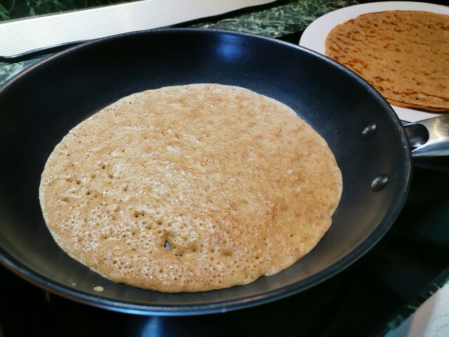 Pancakes with Spelt and Milk