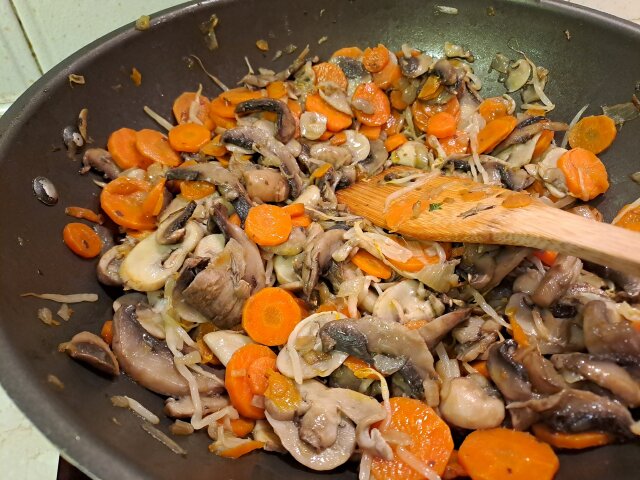 Mushrooms with Vegetables