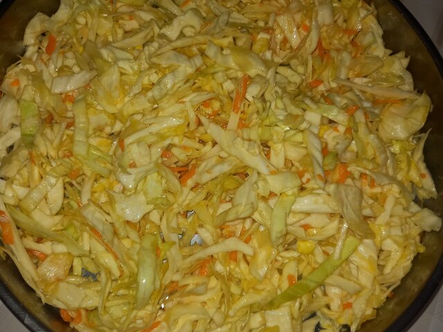 Cabbage Salad with Carrots