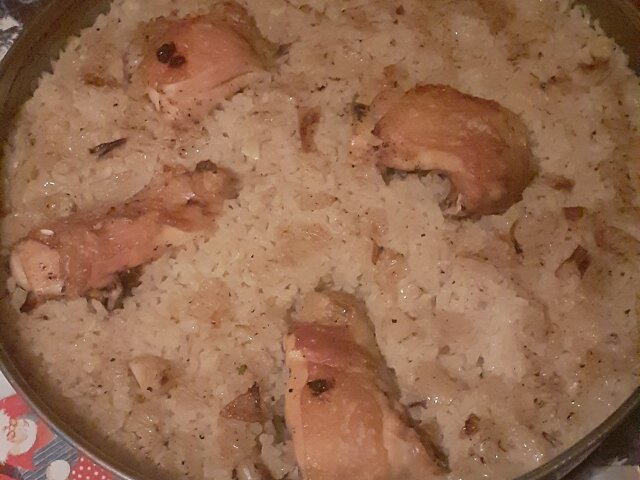Lazy Rice with Chicken