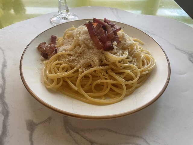 Roman-Style Spaghetti Carbonara