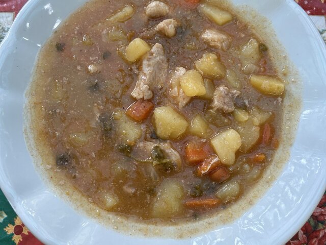 Stew with Pork and Potatoes