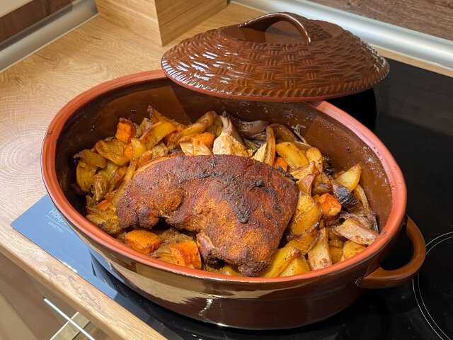 Oven-Roasted Tender Pork with Potatoes