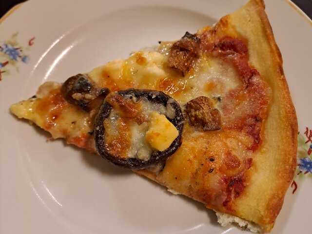 Pizza with Mushrooms