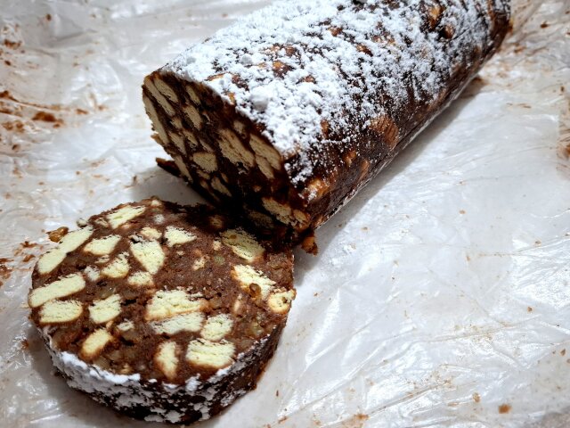 Coffee Biscuit Roll