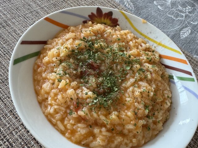 Stewed Rice with Tomatoes