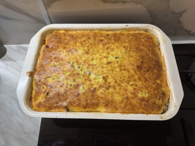 Moussaka with Yoghurt